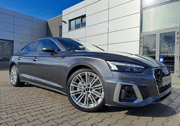 Audi A5 cena 288870 przebieg: 10, rok produkcji 2024 z Biała małe 781